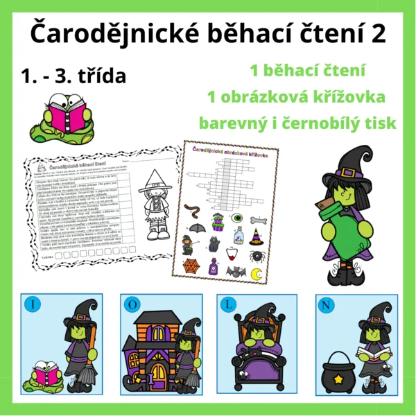 Čarodějnické běhací čtení 2 1