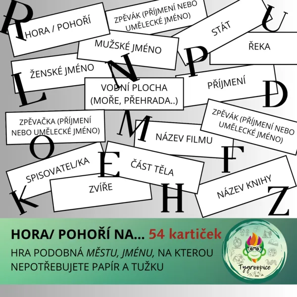 Hra: hora/ pohoří na... 1