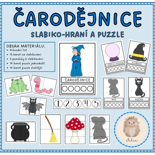 SLABIKOHRANÍ A PUZZLE 1