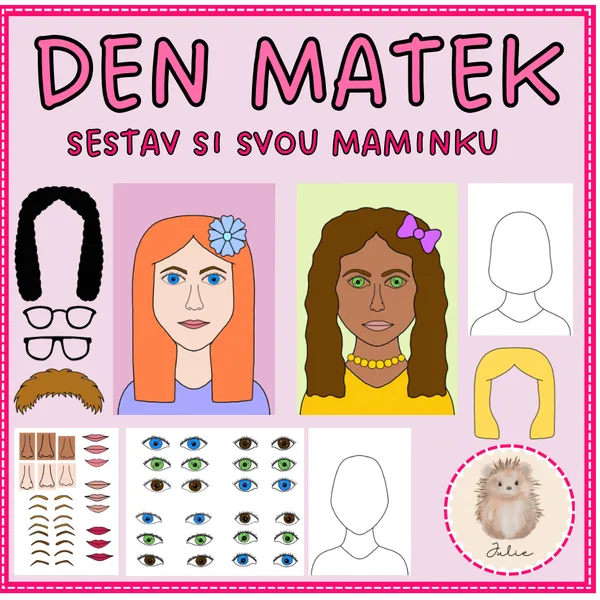 DEN MATEK- sestav si svou maminku  1
