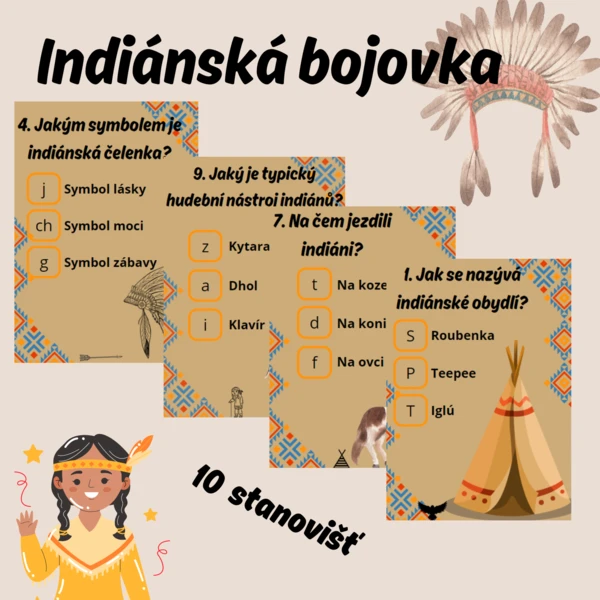 Indiánská bojovka - stezka 1