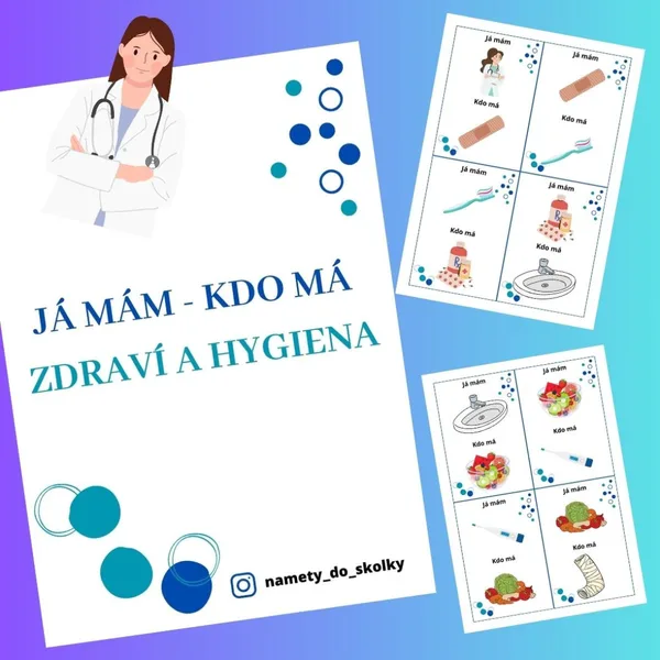 Já mám - kdo má - Zdraví a hygiena 1