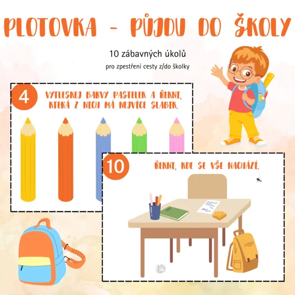 Plotovka - Půjdu do školy 1
