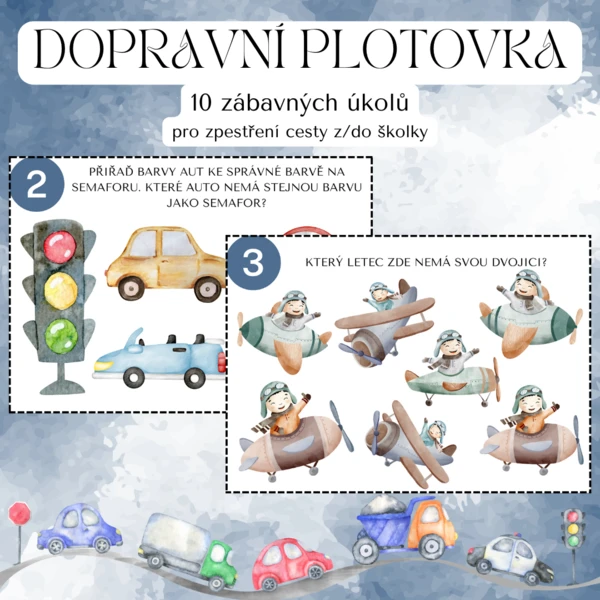 Plotovka - dopravní prostředky 1