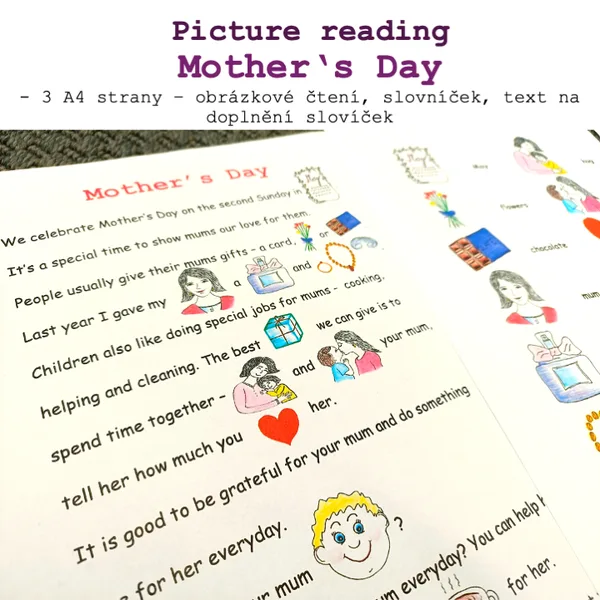 Picture reading - Mother's Day 1