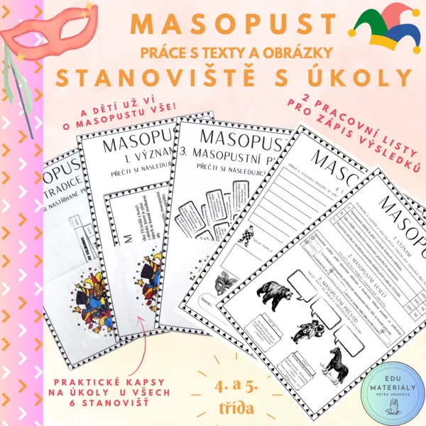 Masopust - stanoviště s úkoly 1