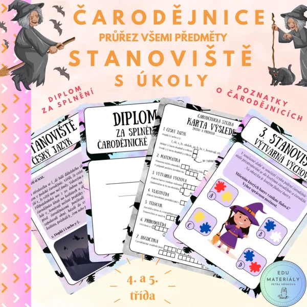 Čarodějnická stezka se stanovišti 1