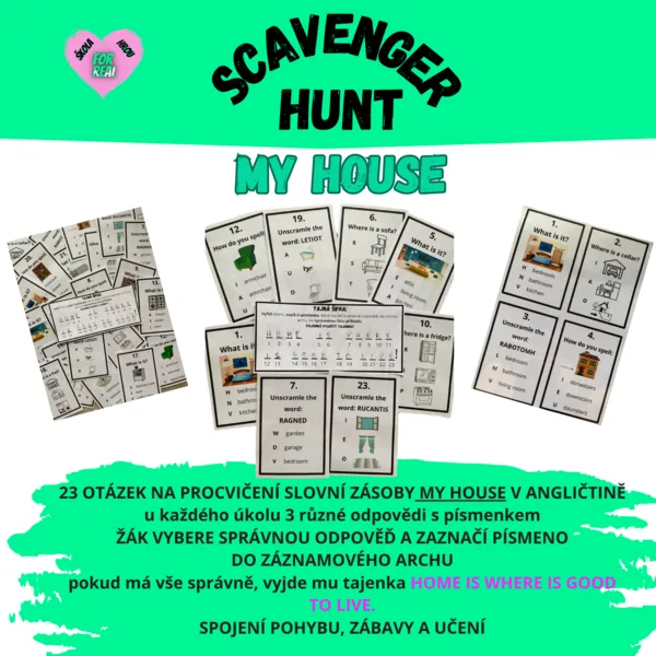 Scavenger hunt - My house 1