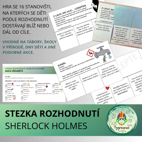 Stezka rozhodnutí: Sherlock Holmes 1