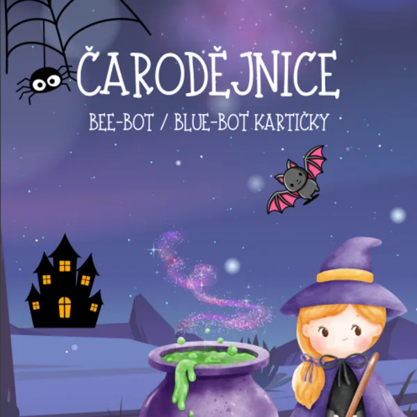 Čarodějnice Bee-Bot a Blue-Bot  1