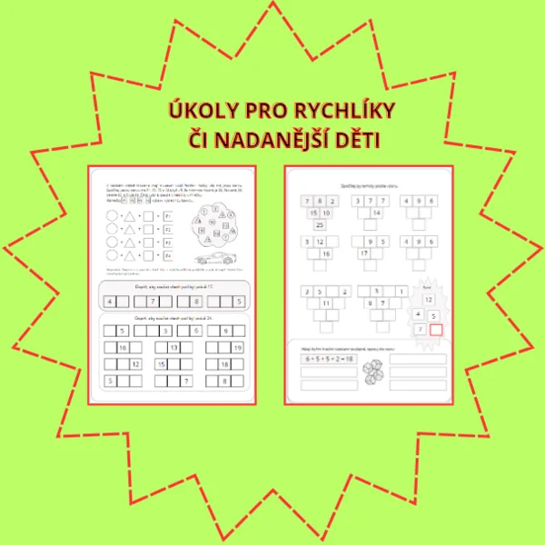 MATEMATIKA - opakování II. ročník (Matematika pro rychlíky či nadané děti) 1