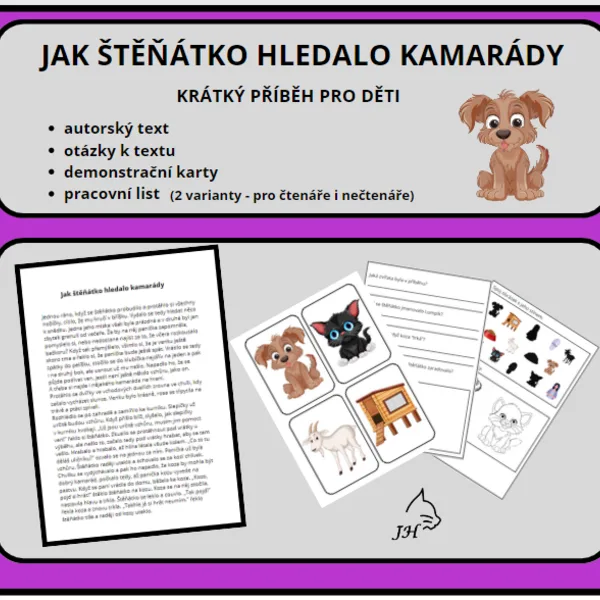 Jak štěňátko hledalo kamarády 1