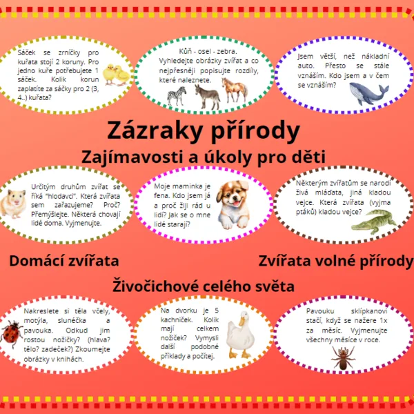 ZÁZRAKY PŘÍRODY (ZVÍŘATA CELÉHO SVĚTA) 1