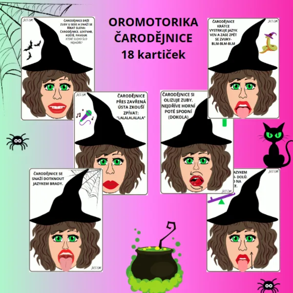 Čarodějnice- oromotorika mluvidel 1