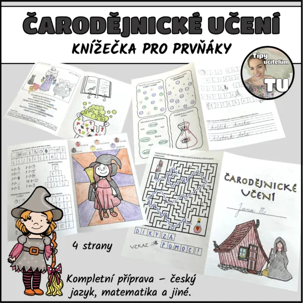 Čarodějnická knížka pro prvňáky 1