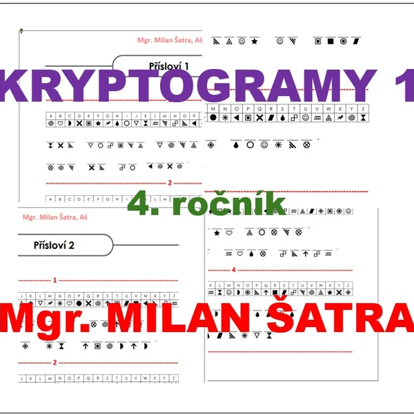 KRYPTOGRAMY - 4. ročník 1