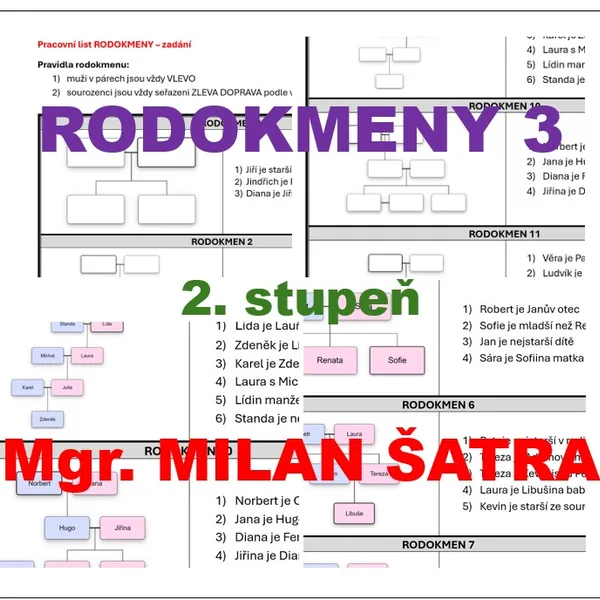 RODOKMENY pro 2. stupeň - 3. díl 1
