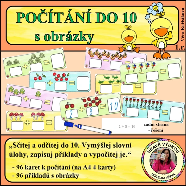 POČÍTÁNÍ DO 10 s obrázky 1