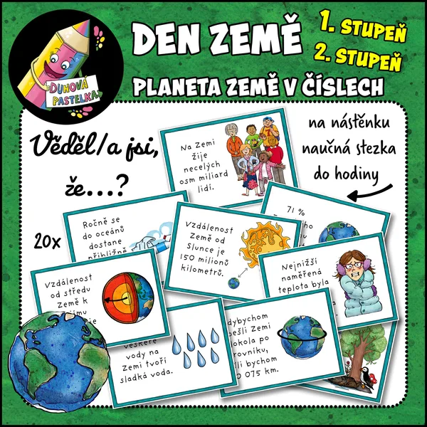 DEN ZEMĚ - Planeta Země v číslech 1