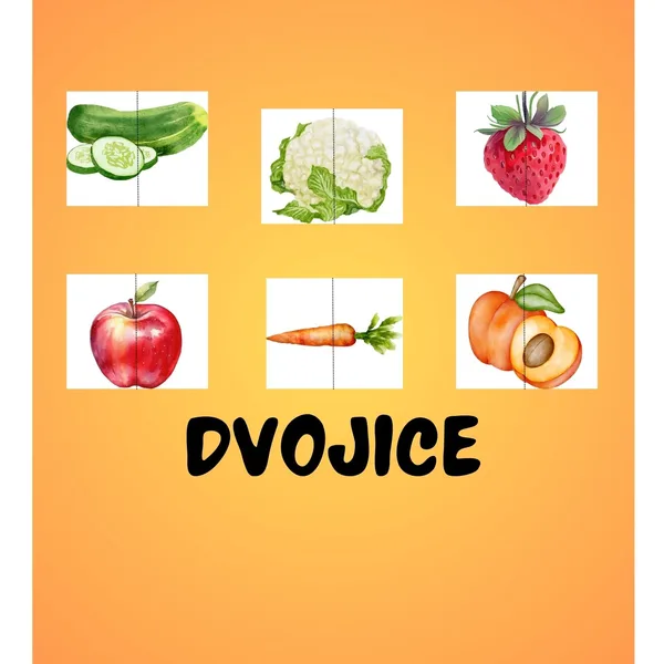 Dvojice - Ovoce a zelenina 1