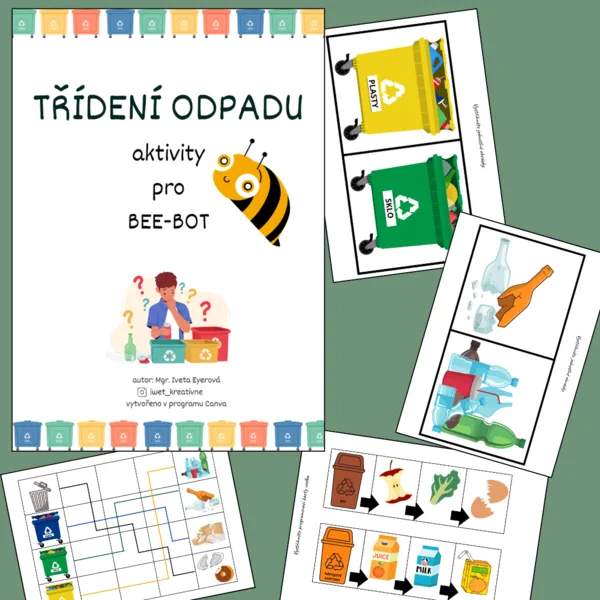 TŘÍDĚNÍ ODPADU - aktivity pro BEE-BOT 1
