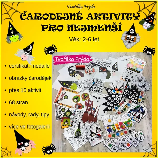 Čarodějné aktivity pro nejmenší 1