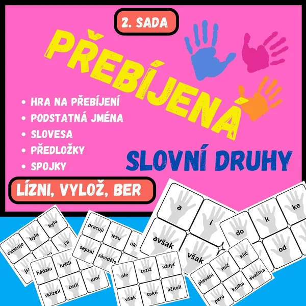 PŘEBÍJENÁ - SLOVNÍ DRUHY 1