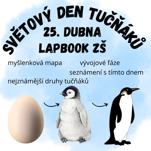 Světový den tučňáků lapbook ZŠ 1
