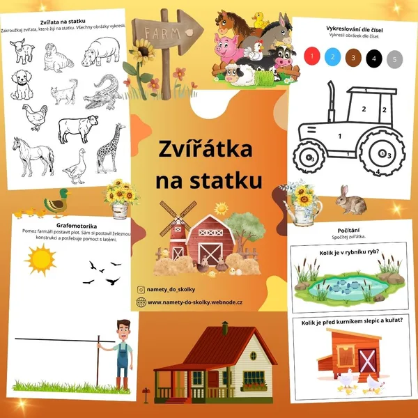 Zvířátka na statku  1