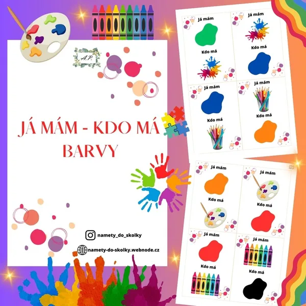Já mám - kdo má - Barvy  1