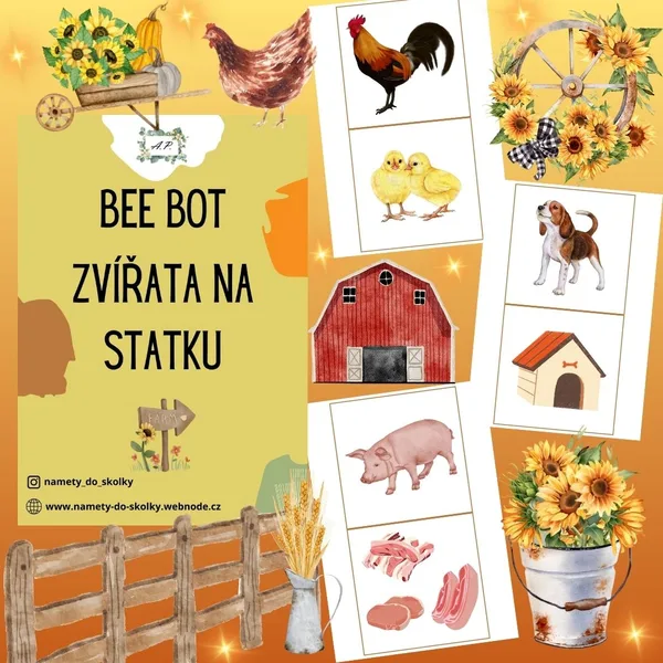 Bee bot - Zvířata na statku  1