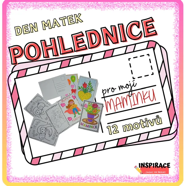 Pohlednice pro maminku ✉️ (Den matek) 🥰 1