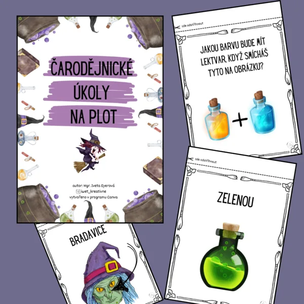 ČARODĚJNICKÉ úkoly na plot 1
