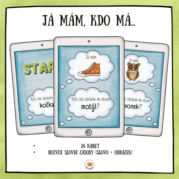 Já mám, kdo má...? Slova a obrázky 1