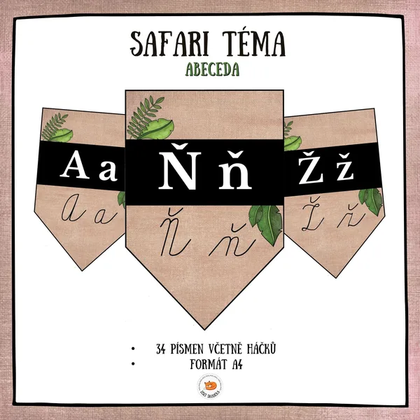 Safari - abeceda 1