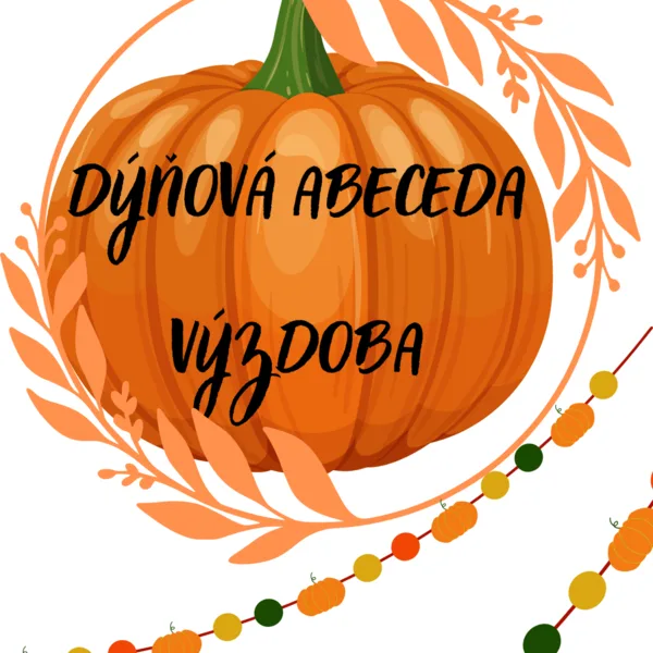 Dýňová abeceda 1