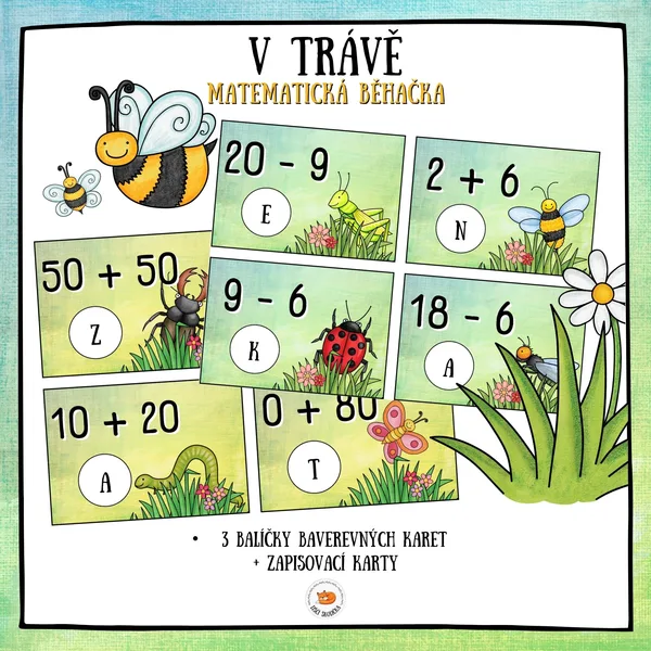 Matematická běhačka - V trávě 1