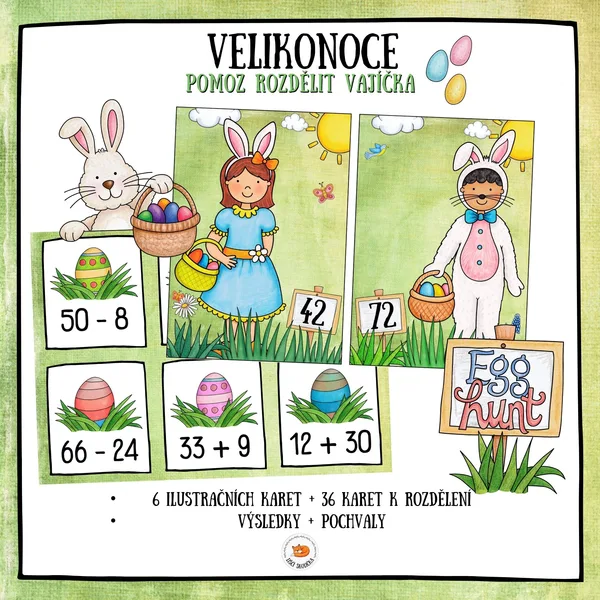 Počítání do 100 - Velikonoce 1