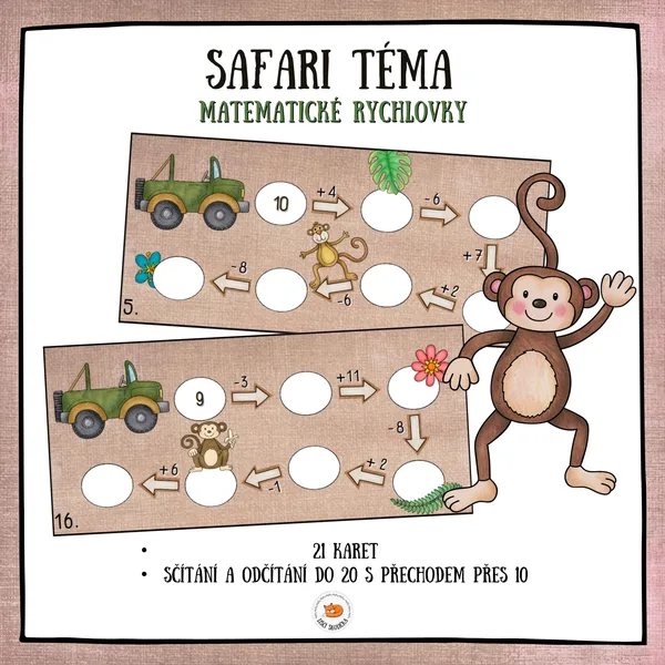 Matematické rychlovky - Safari 1