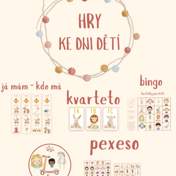 🎠 DEN DĚTÍ 🎠 soubor her  1