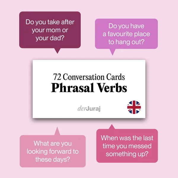 Conversation Cards: Phrasal Verbs 1