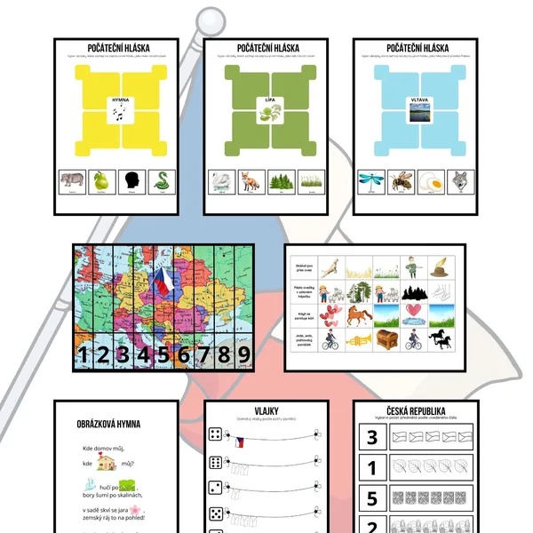 Česká republika (Má vlast) pro MŠ 1