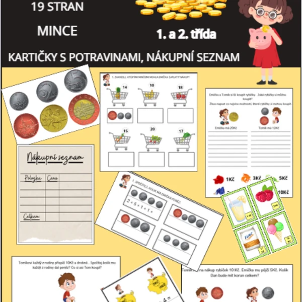 FINANČNÍ GRAMOTNOST 1. a 2. třída 1