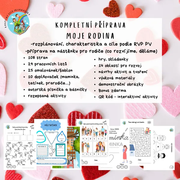 Speciál - MOJE RODINA (den matek, den otců) - kompletní příprava 1