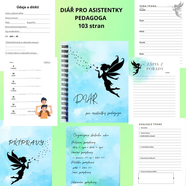 Diář pro asistentky pedagoga 2024/2025 1