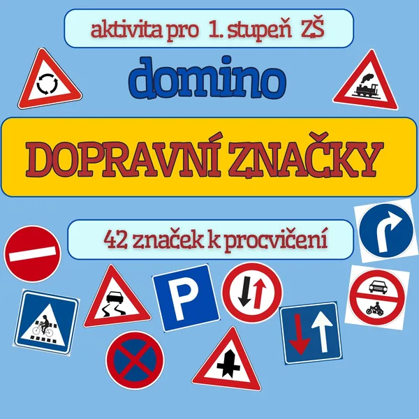 Domino - DOPRAVNÍ ZNAČKY 1
