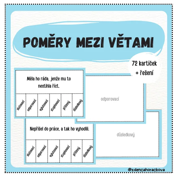 Poměry mezi větami 1
