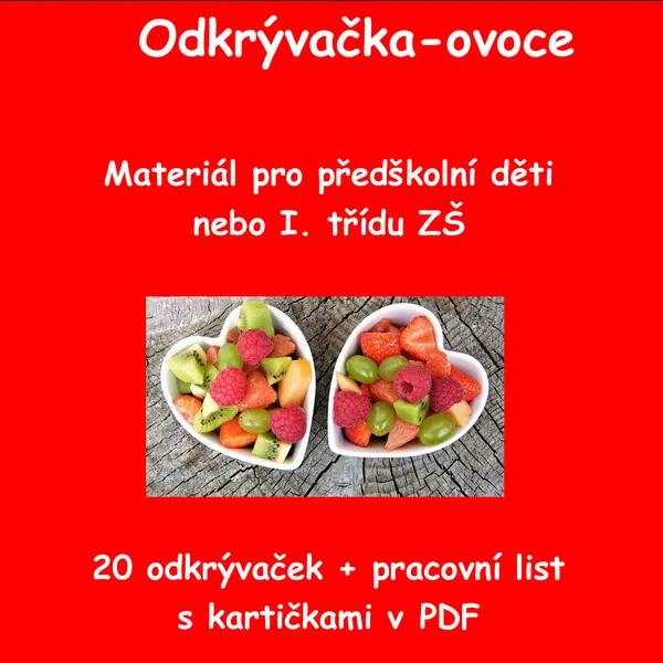 Odkrývačka – ovoce 1
