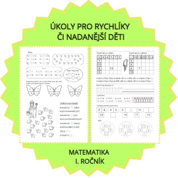 MATEMATIKA D - opakování I. ročník (Matematika pro rychlíky či nadané děti) 1