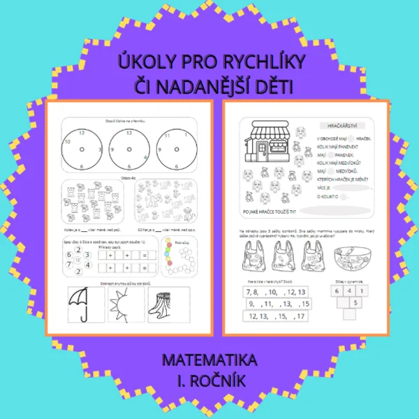 MATEMATIKA E - opakování I. ročník (Matematika pro rychlíky či nadané děti) 1